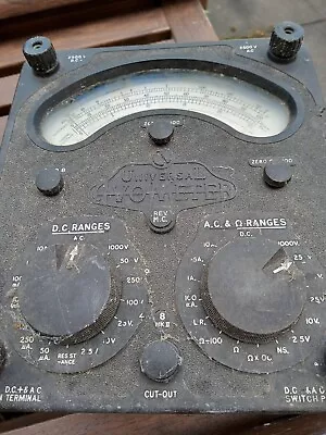 Vintage  Universal Avo Avometer Analog Multimeter Model 8 • £40