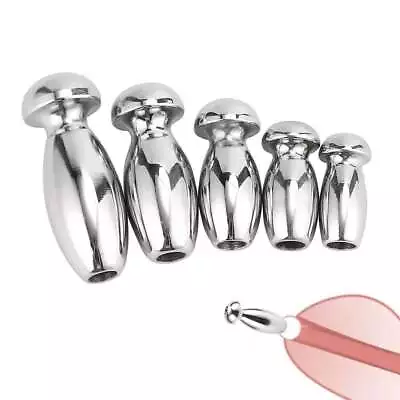 Male Stainless Steel Metal Urethra Penis Plug Hollow Urethral Sounding Sex Toy • $8.72