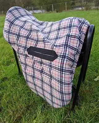 Tweed/tartan Printed Fleece Ride On Saddle Cover Fleece Saddle Cover  • £15.50