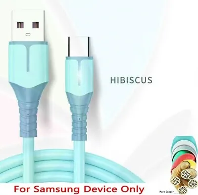 Fast Charger For Samsung Galaxy S22 S21 S20 S10 Type C USB-C Data Charging Cable • £4.99