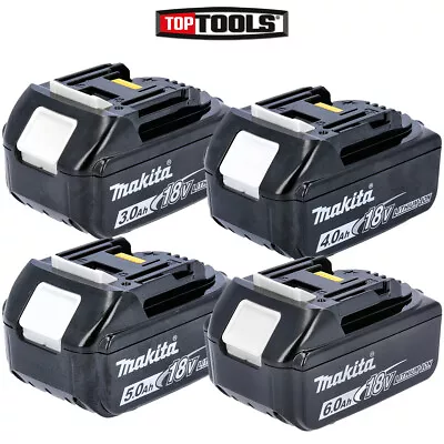 Makita 18v 3Ah / 4Ah / 5Ah/ 6Ah Li-ion LXT Battery Pack (Multiple Choice) • £49.95