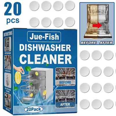 Dishwasher Cleaner Tablets Removes Limescale Build Up Wash Dishwasher Cleaner! • $10.25