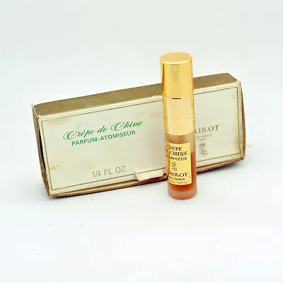 Vintage F. Millot Crepe De Chine 1/4oz Perfume Parfum Spray 1960's • $49.99