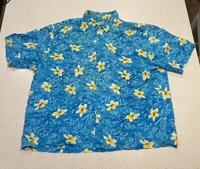 Vintage Jams World Shirt Mens XXL/2XL Short Sleeve Hawaiian Button Up Floral • $49.99