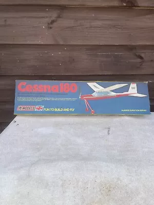 Vintage Cessna 180 Rubber Band Powered Airplane Kit*rare*collectors*dpr Models** • £9.99