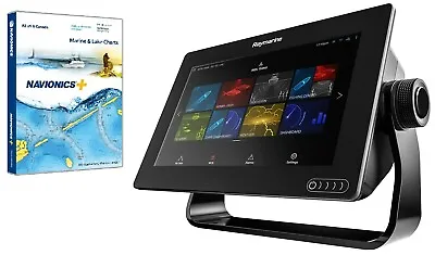 Raymarine Axiom 9 9  Color Touchscreen MFD GPS Chartplotter W/Navionics+ Chart • $1030.74