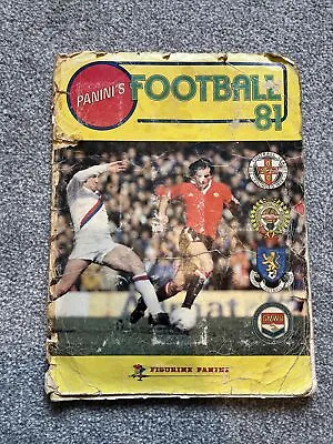Football 81 Panini Football Card Album ~ 100% Complete • £32