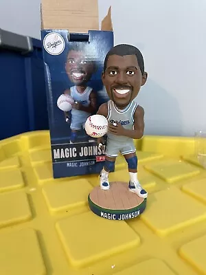 Magic Johnson Dodgers Basketball Uniform SGA '14 Los Angeles Dodgers Bobblehead • $24.99