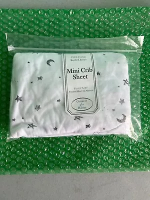 American Baby Co Jersey Knit Fitted Portable/Mini Crib Sheet 24  X 38  • $10.79