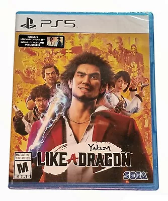 Yakuza 7 Like A Dragon Ryu Ga Gotoku PlayStation PS5 SEGA US English Sealed • $71.95