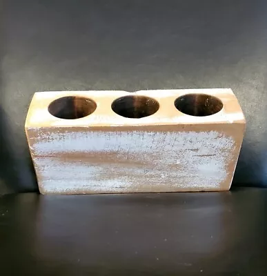 Wood Sugar Mold 3 Holes • $18