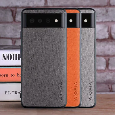 For Google Pixel 8 Pro 7A 7 6 Shockproof Cloth Fabric Plastic Phone Case Cover • £5.39