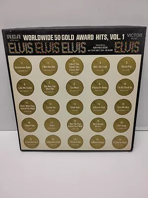 Elvis 1970 Worldwide 50 Gold Award Gold Hits Vol 1 Lpm-6401 • $44.99