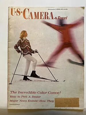 1968 US Camera Magazine Pinup Girl Ski Model Vintage Hollywood • $19.99