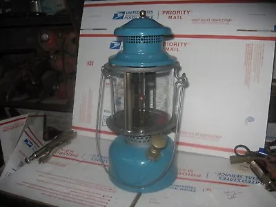 Vintage Nulite Lantern Complete Partially Restored With Coleman Pyrex Globe • $50