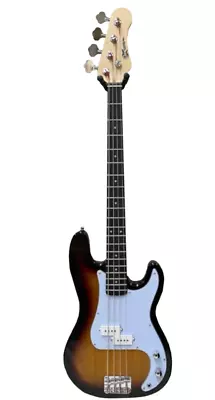 SALE - Effin Guitars EPB/SB Sunburst Precision Vintage 4-String Elec Bass Guitar • $107.59