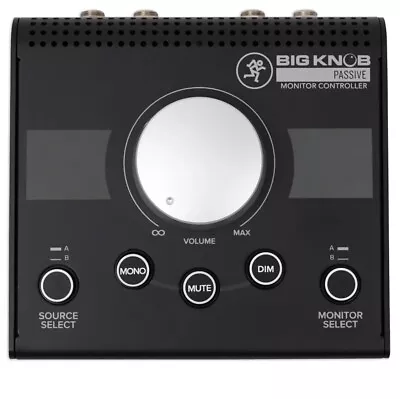 Mackie Big Knob Passive 2x2 Studio Monitor Controller • $60