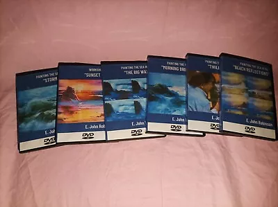 E. John Robinson - Painting The Sea In Oils 6 DVD Bundle Free Shipping • $59