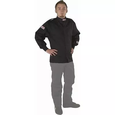 G-Force Racing 4126LRGBK Large Size GF125 Single Layer Driving Suit Jacket Black • $85.22