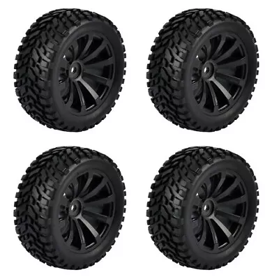 4Pcs 1/10 For HSP HPI Buggy Tires With Wheels 12mm Drive Hub RC Off Road Car • $19.99