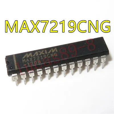 5PCS IC MAXIM MAX7219CNG Max7219 IC DRIVER LED DISPLAY 8DGT 24-DIP • $3.96