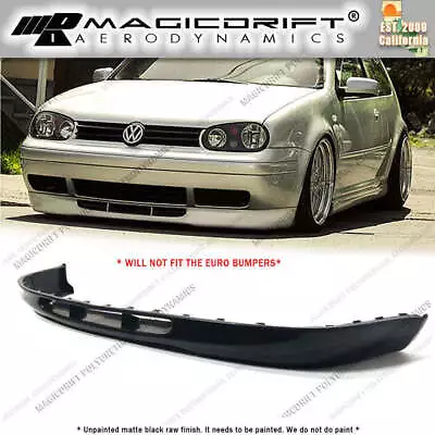 For 99-05 VW Golf MK4 MKIV OE 25th 337 Style Front Bumper Lip Body Kit VIP DTM • $184.99