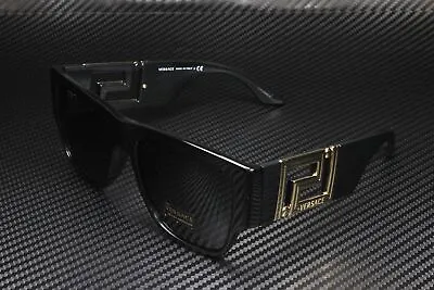 VERSACE VE4403 GB1 87 Black Dark Grey 57 Mm Men's Sunglasses • $139.95