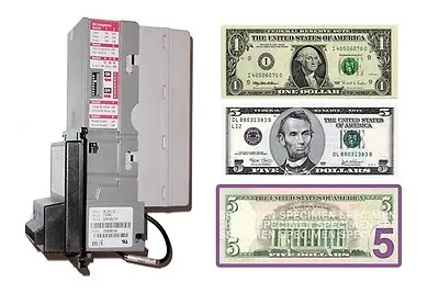 Mars MEI AE2411 Validator Accepts $1- $5 Ideal For Pinball Machines By Stern • $265.05