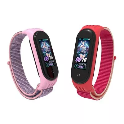 Band Replaceable Band Bracelet Nylon TPU Loop Strap For Xiaomi Mi Band 5 NFC • $6.99