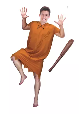 Adult Barney Rubble Costume The Flintstones Cosplay Fancy Dress Fred Flintstone  • $29.99