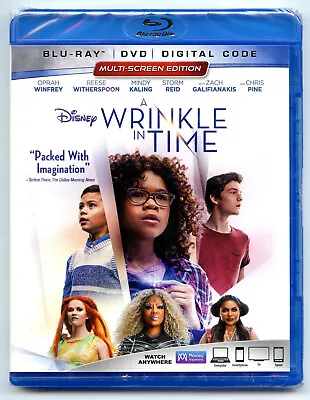A Wrinkle In Time Blu-ray DVD • $3.57
