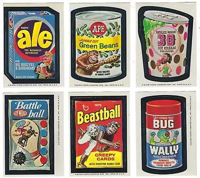 1975 Wacky Packages 13th Series 13 COMPLETE STICKER SET 30/30 Mid-grade Ex/ex+ • $139.99