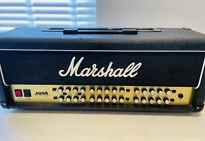 £500 • Buy Marshall JVM410H 100W Valve Amp Head + 6 Way Footswitch