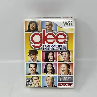 Karaoke Revolution: Glee - Nintendo Wii Game With Microphone Sealed Box Damage • $13.99
