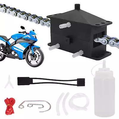 Motorcycle Chain Cleaning Machine Kit Brush Gear Cleaner Tool For Chains Lube  • $27.53