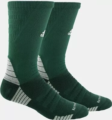 Adidas Men's Alphaskin Maximum Cushioned Crew Basketball Soccer Socks XL 12-16 • $25.59