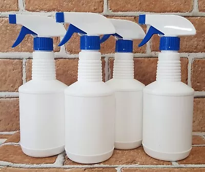 4x 500mL Empty Plastic Spray Bottle With Trigger Gardening And Cleaning • $27