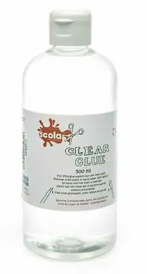 £6.95 • Buy Scola Clear PVA Glue For Art, Craft, Hobby, Slime 500ml