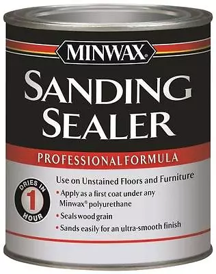 New Minwax 65700 Quart Professional Fast Dry Sanding Sealer Water Based 9809229 • $17.99