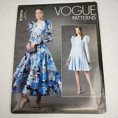 Vogue Sewing Patterns Dresses R10974 Size 8-16 Uncut • $12.99