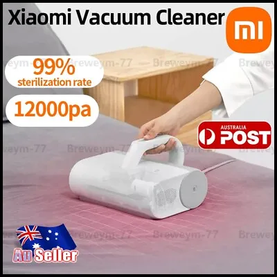 $29.90 • Buy Xiaomi Dust Mite Remover 12000Pa Vacuum Cleaner UV Sterilization+2 Filters New