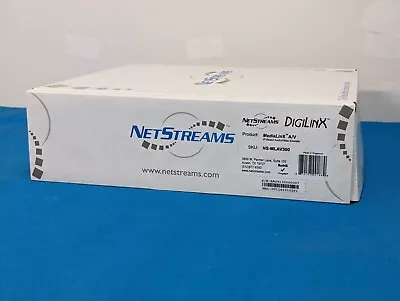 NetStreams MediaLinX NS-MLAV300 IP-Based Audio Video Encoder • $50.99