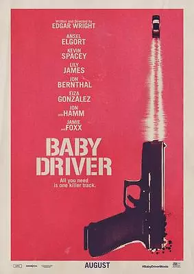  BABY DRIVER POSTER Wall Art Photo Pic Print Poster A4 A3   • £6.97