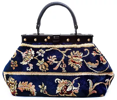 CLASSIC VICTORIAN-STYLE MARY POPPINS CARPET BAG. NEW From LONDON. FREE DELIVERY • $372.90