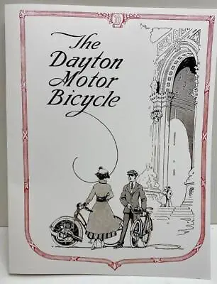 1917 DAYTON MOTOR Wheel BICYCLE Brochure Antique CATALOG Copy Vintage Motorcycle • $19.99