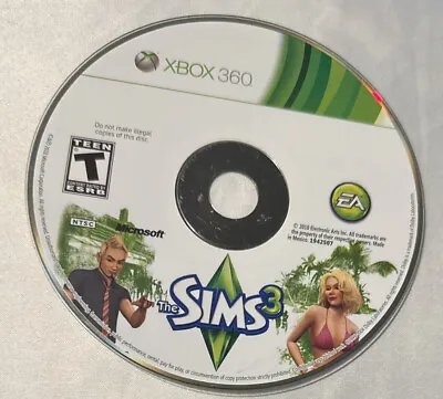 $7.99 • Buy 2010 The Sims 3 Game Xbox 360 Mint Disc Only EA Games Free USA Shipping