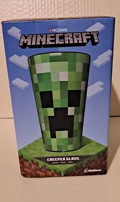 Officially Licensed Minecraft Video Game Green Creeper Drinking Glass • $8