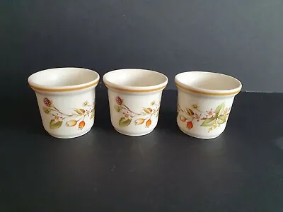 Vintage M&S St Michael Harvest Egg Cups X 3 • £10