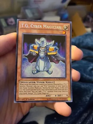 Yugioh T.G. Cyber Magician LC5D-EN205 1st Secret Rare • $3.95