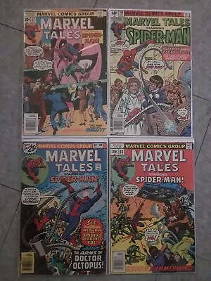 4 Marvel Tales Spider-man #72 #108 #69 And #93 Comic Books Lot • $10